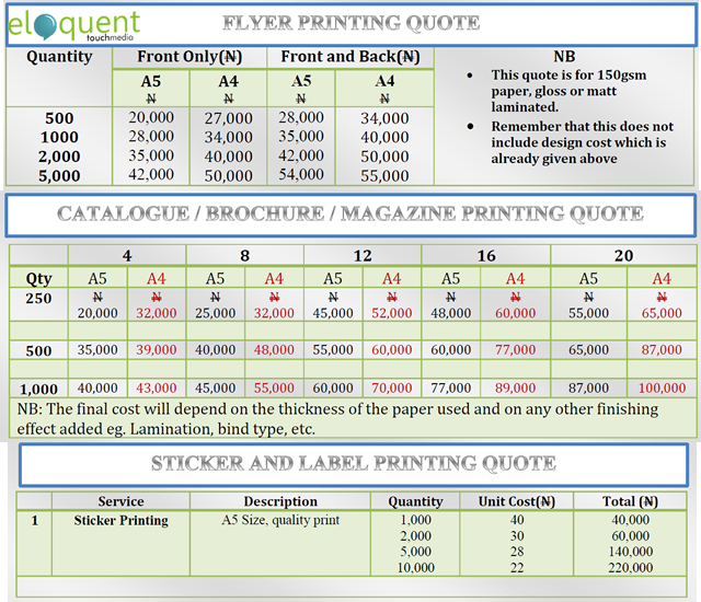 flyer-brochure-print-cost-in-nigeria